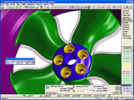 SmartCAM v18 Rest Mill Roughing