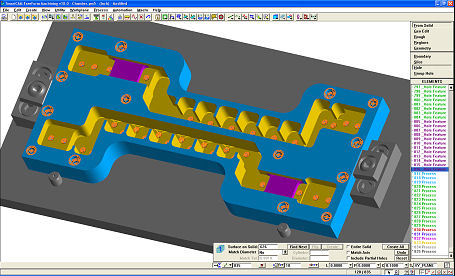 From Solid - Hole and Group Hole now automatically create Hole Feature elements when inserting on layer