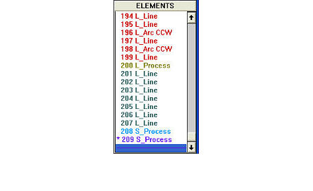 Configurable Listview Step and Layer prefixes make it easy to distinguish toolpath from design geometry