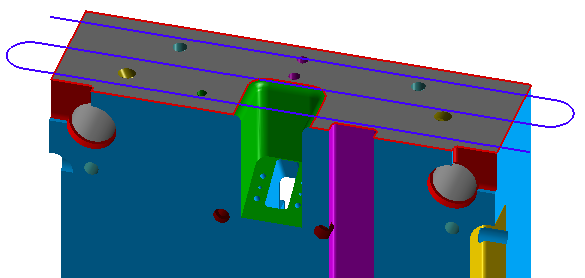 Efficient Face Milling Toolpath with Gap Closure and Arc Connections