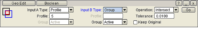 Geometry Boolean Control Panel