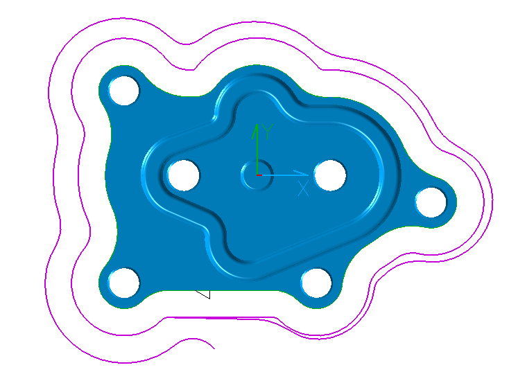 A new method in the wireframe profile process enables the generation of continuously-morphing toolpath.