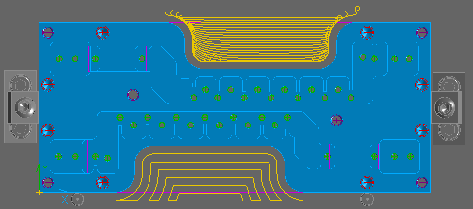 Open Profile Roughing: Adaptive compared to Constant Offset