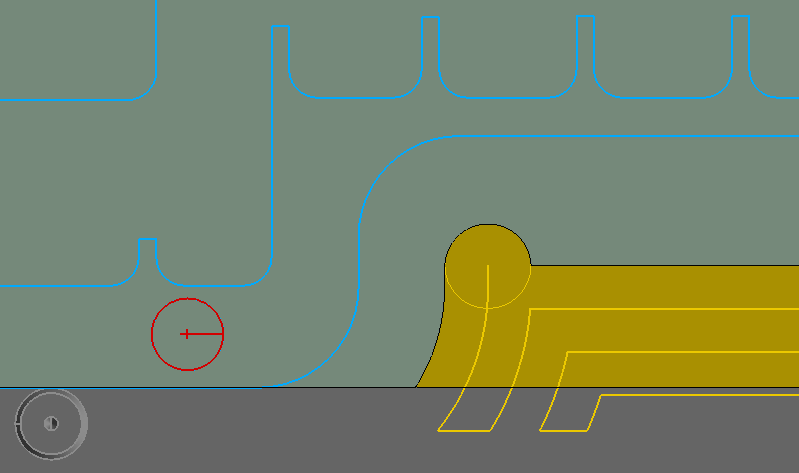 Open Profile Roughing: Constant Offset