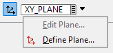 Workplane Define/Edit Menu